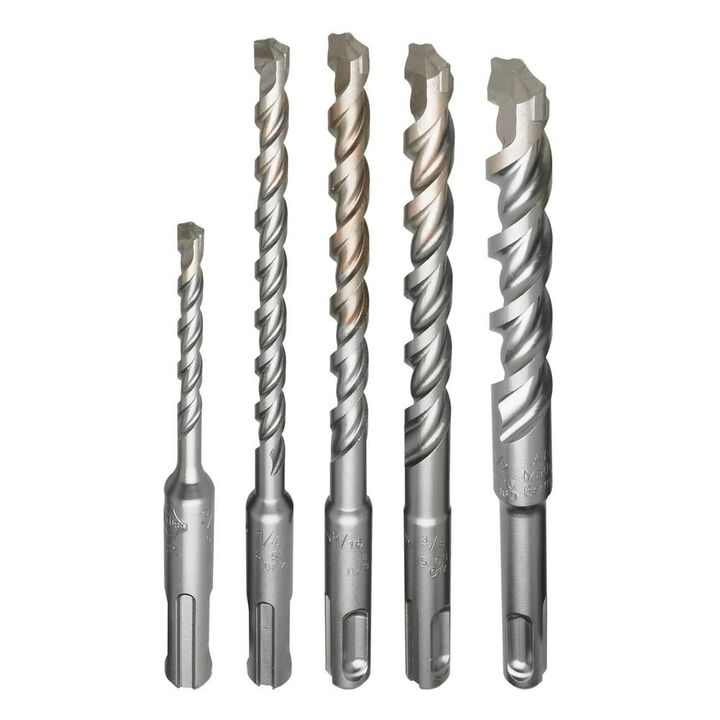 Milwaukee 5-Piece SDS-Plus M/2 Kit