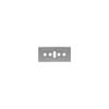 Martor USA No.45 Steel 2-Edge Industrial Blade 100pk, small image number 2