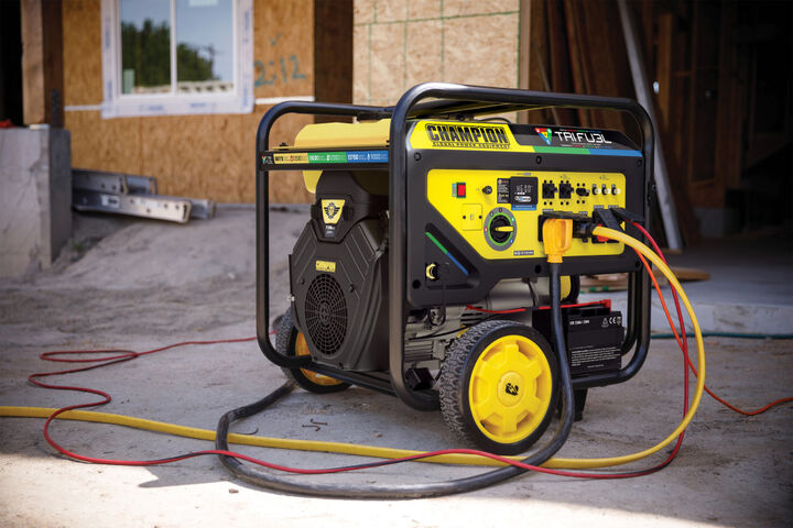 Champion Power Equipment 16,875-Watt Electric Start Tri Fuel 49 State Home Backup Portable Generator, large image number 6