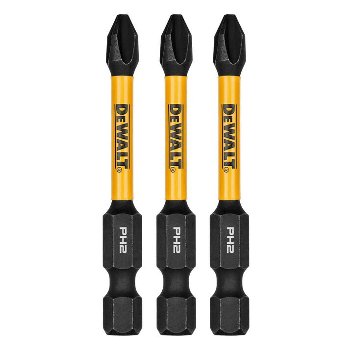 DEWALT 2.25In Phillips #2 Flextorq 3 Pack