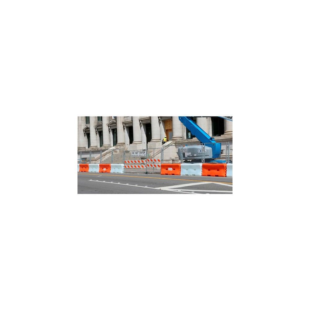 Vizcon 4' x 6' Wide TrafFix Water-Wall Fence Panel, large image number 5