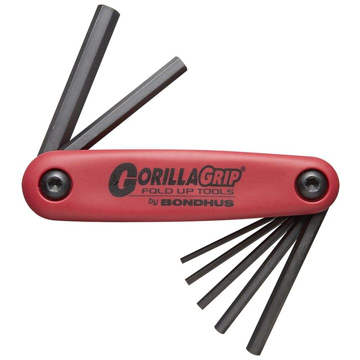 Bondhus Set 7 Hex Fold-up Tools 2-8mm