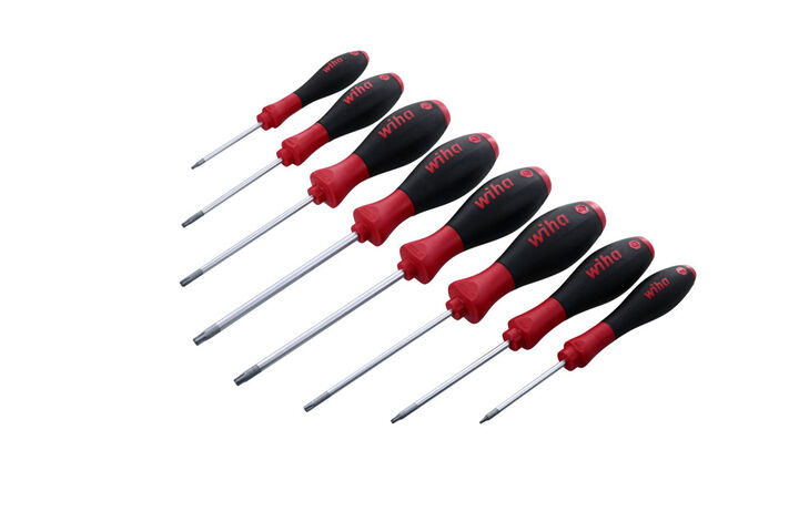 Wiha SoftFinish Torx Screwdriver Set, 8 Pieces