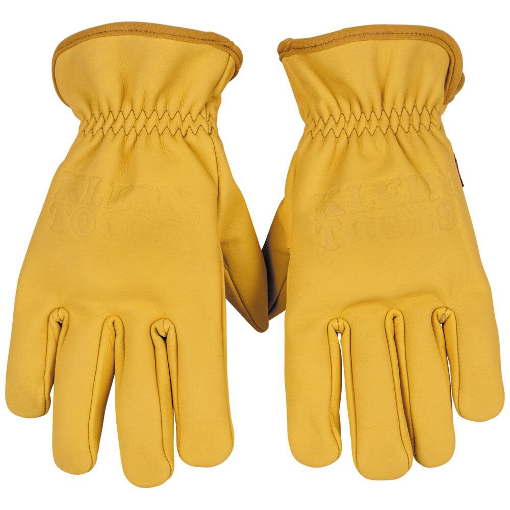 Klein Tools Cowhide Leather Gloves, Large, large image number 1