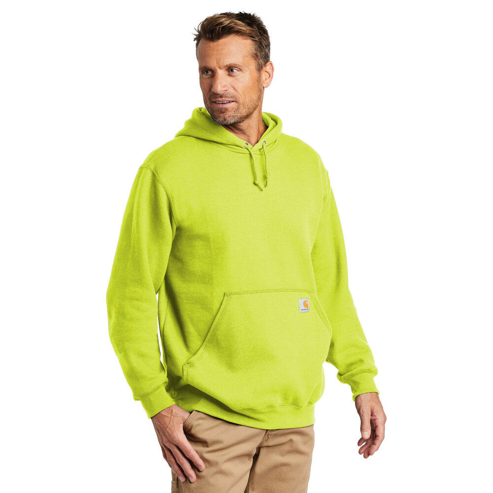 Carhartt Marquette Hooded Sweatshirt Brite Lime XL, large image number 5