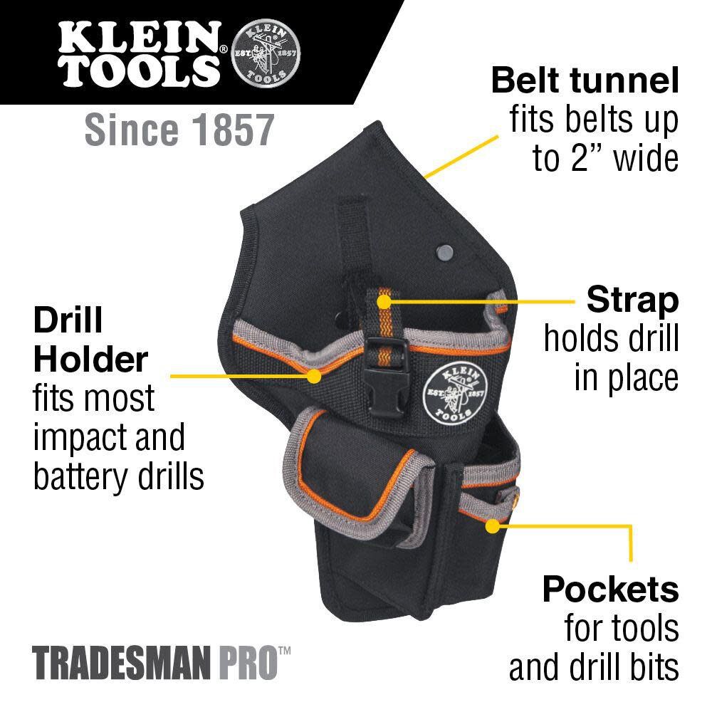 Klein Tools Tradesman Pro Drill Pouch, large image number 2