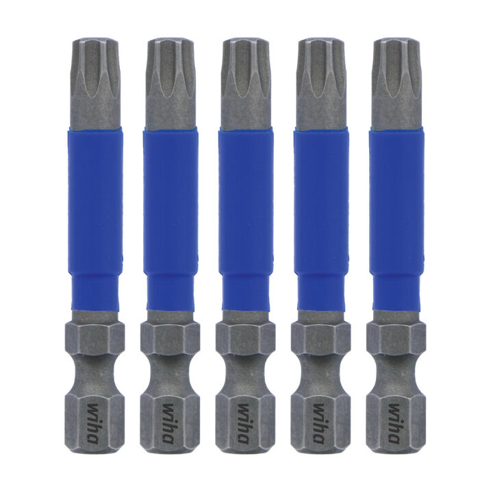 Wiha TerminatorBlue Impact Bit Torx T30 2in 5pk