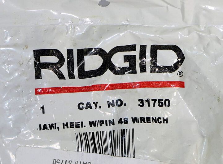 Ridgid Replacement 48in Heel Jaw & Pin for the 48in Pipe Wrench, large image number 2