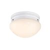 Westinghouse 7 1/4in 10W White LED Flush Light Fixture, small image number 1