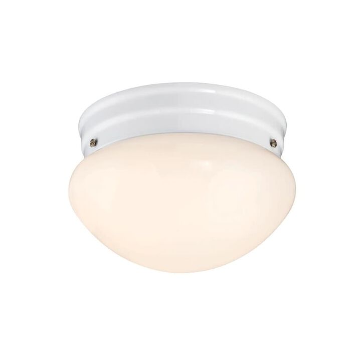 Westinghouse 7 1/4in 10W White LED Flush Light Fixture