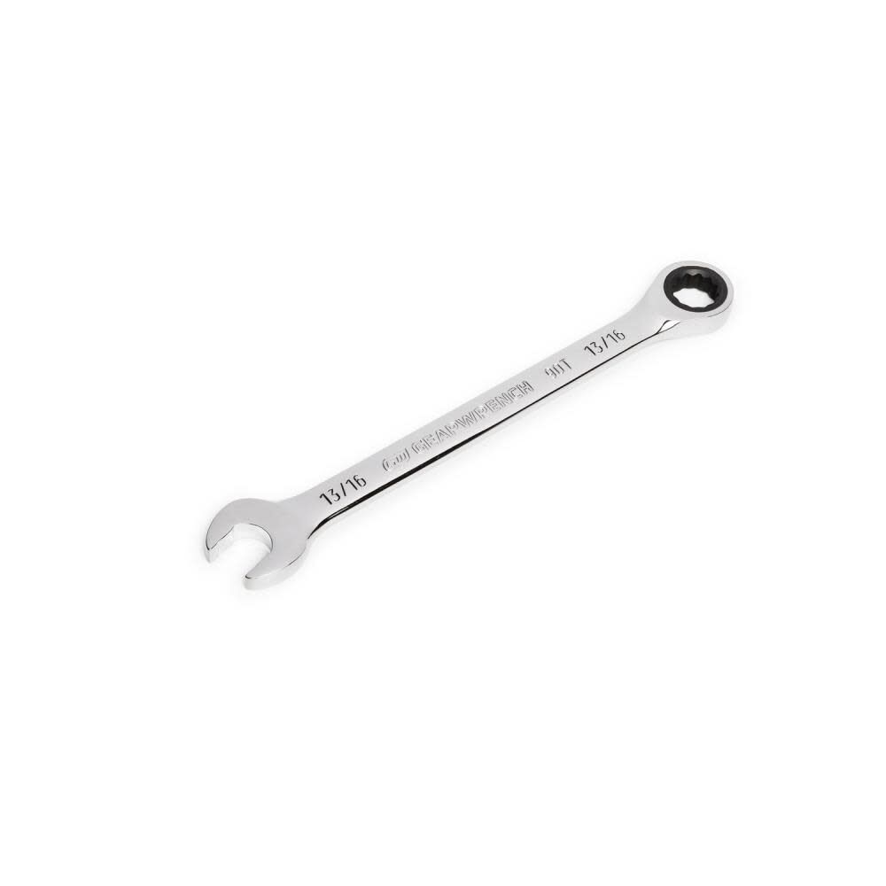 GEARWRENCH 13/16in 90T 12 Point Ratcheting Combination Wrench, large image number 3