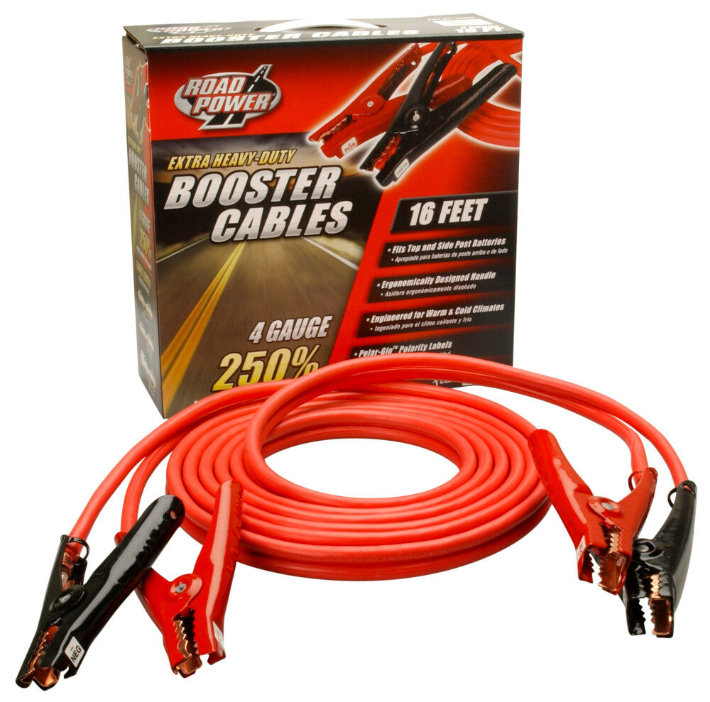 Southwire Booster Cables Auto Battery with Polar Glow Clamps 4 Gauge 20', large image number 2