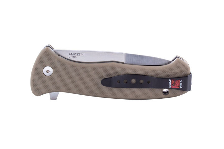 AL MAR Knives SERE 2020 3.6in Folding Knife, Tan, large image number 2