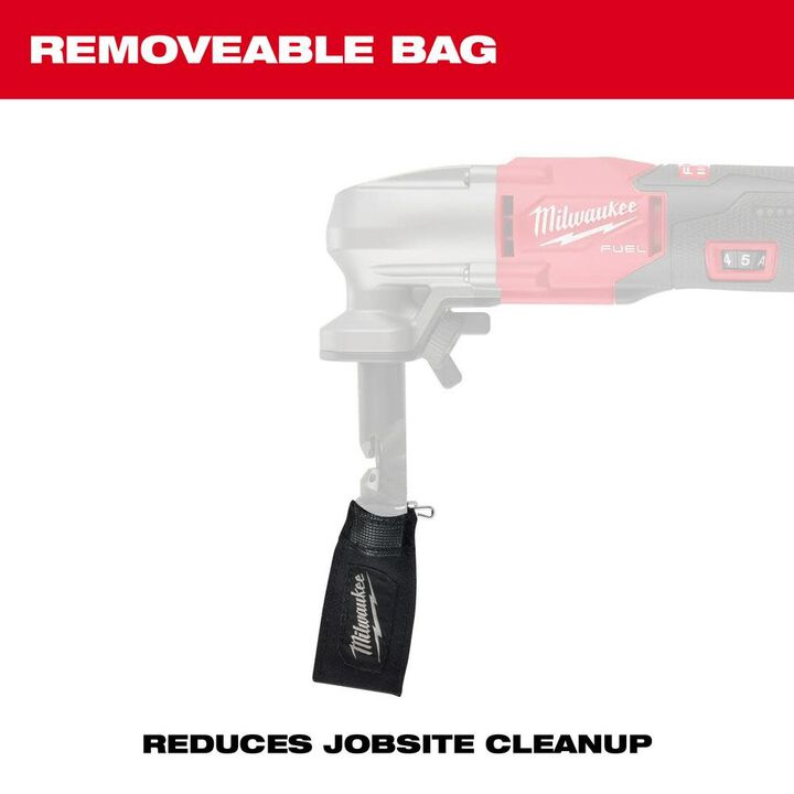 Milwaukee M12 FUEL Nibbler 16 Gauge (Bare Tool) with Extension Bundle, large image number 7