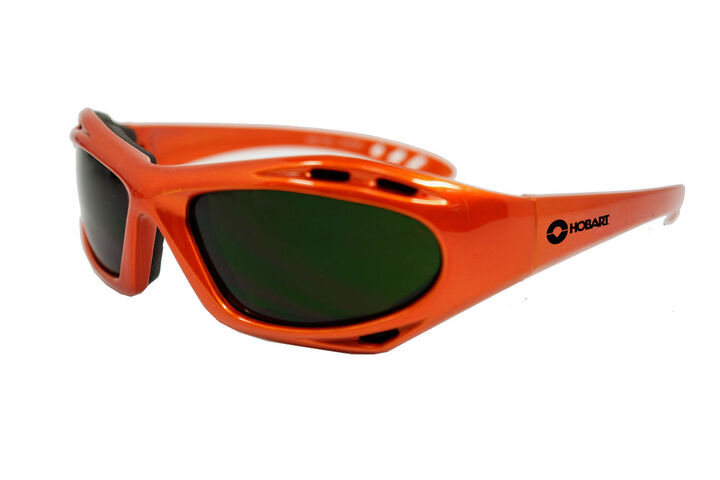 Hobart Safety Glasses Orange Frame with Shade 5 Lens, large image number 0