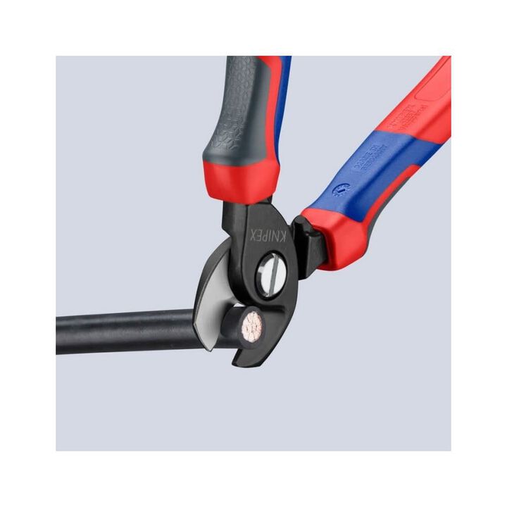 Knipex 6-1/2 Inch Steel Cable Shear with Comfort Handle, large image number 9