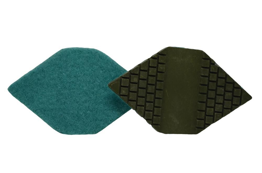 National Flooring Equipment Diamond Corner Resin Tooling Attachments - 100 Grit, large image number 1