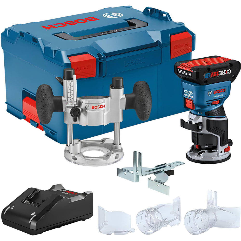 Bosch 18V Brushless Colt Palm Router Kit, large image number 1