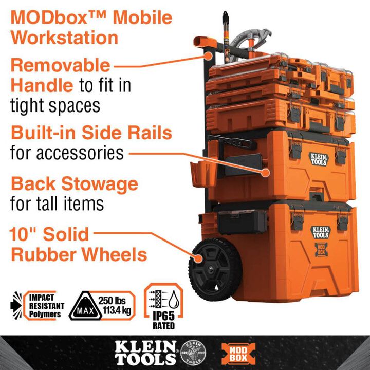 Klein Tools MODbox Short Component Box, large image number 2