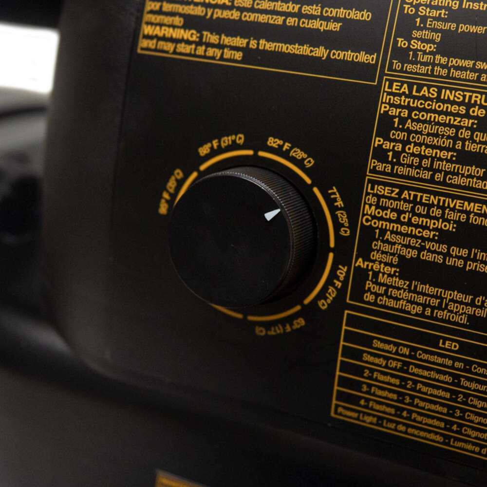DEWALT 185000 Btu 4250 Sq Ft Area Forced Air Kerosene Heater, large image number 5