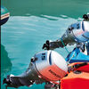 Honda Marine 15 HP 4-Stroke Outboard Motor with Throttle Grip, small image number 2