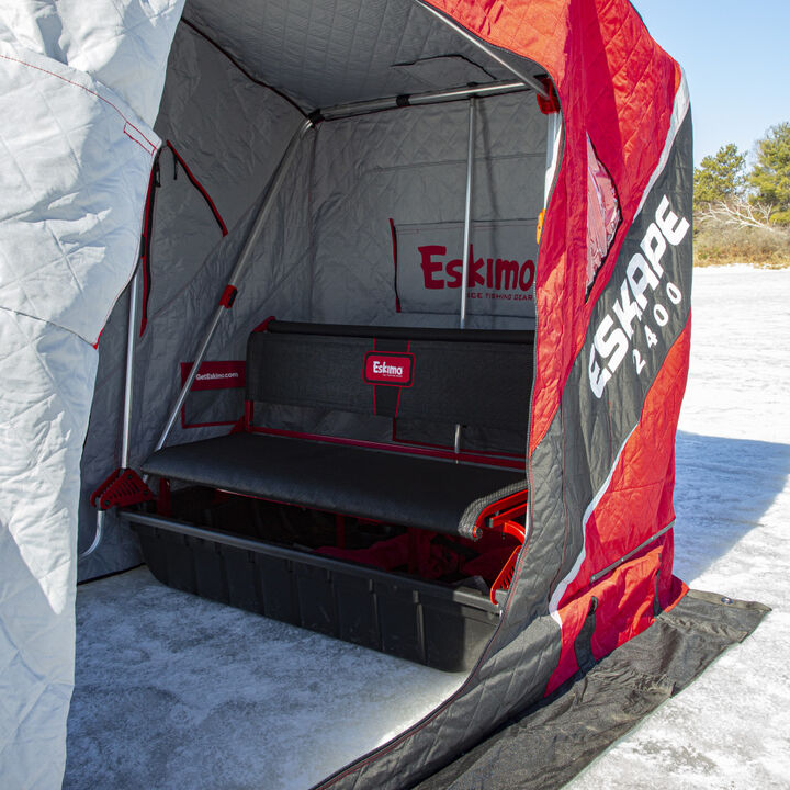 Eskimo Eskape 2400 Ice Fishing House Portable Pop Up, large image number 2