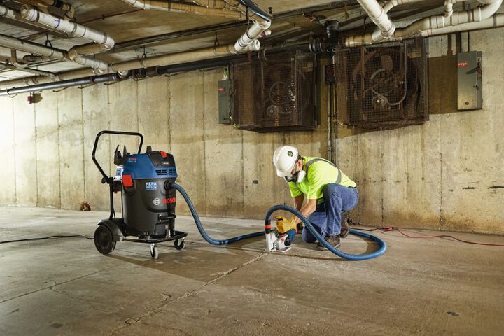 Bosch 17-Gallon 300-CFM Dust Extractor with Auto Filter Clean and HEPA Filter, Reconditioned, large image number 5