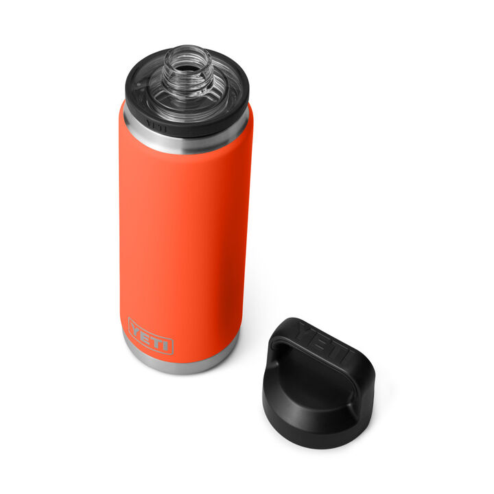 YETI Rambler 26 Oz Water Bottle with Chug Cap Papaya, large image number 3