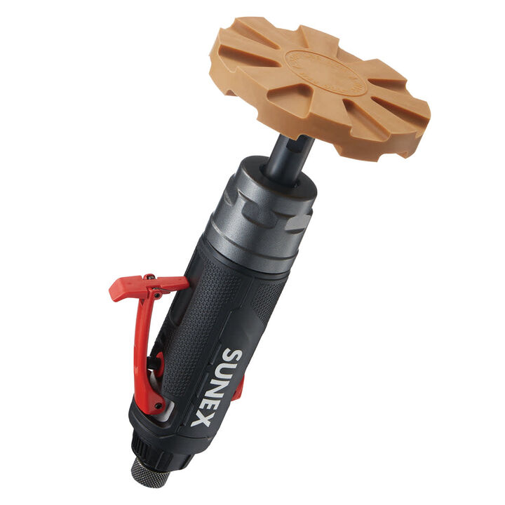 Sunex 0.5 HP Air Wheel Weight Adhesive and Pinstripe Removal Tool, large image number 1