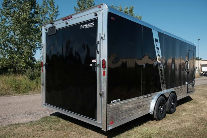 Legend Premium Trailers 17ft Legend Deluxe Aluminum Tandem Axle Enclosed Trailer, large image number 2