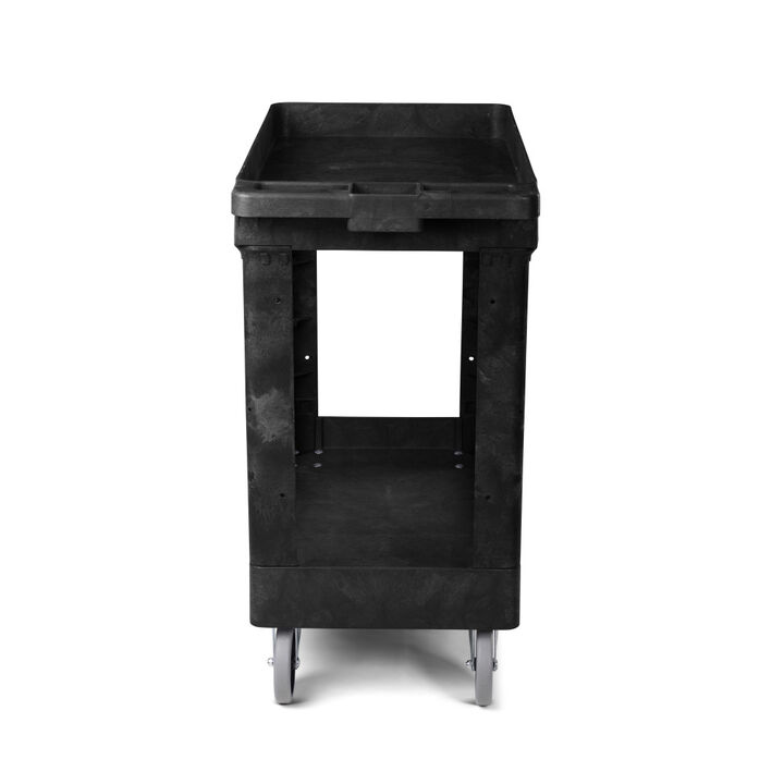 Toter Material Handling Utility Cart with Lipped Top and Straight Handle, large image number 4