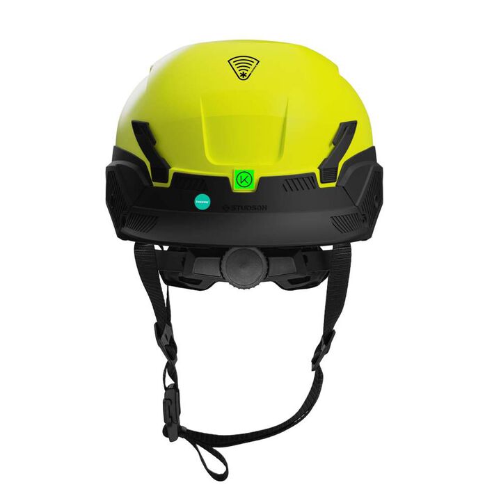 Studson Standard Brim Vented Safety Helmet Type 2 Class C Hi-Vis Yellow Large/XL, large image number 3