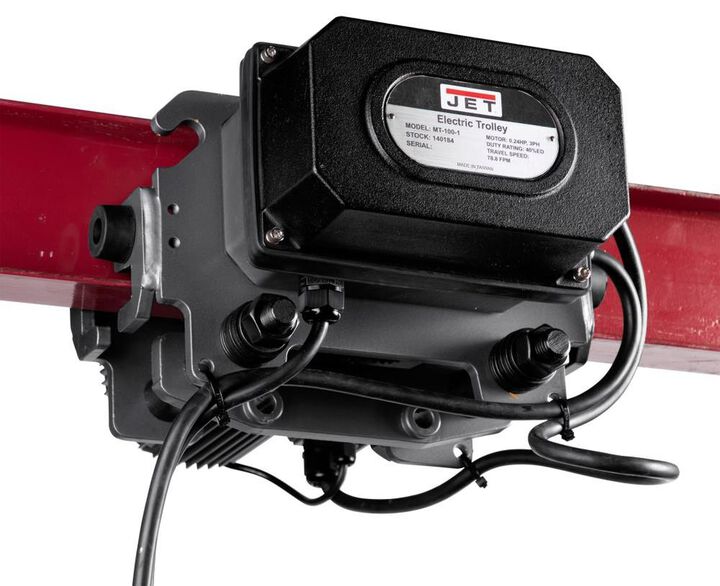 JET MT500-4 5Ton Electric 2 Speed Trolley 3Ph 460V, large image number 3