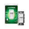 Lutron Lumea 120V 150W 1P Gloss White Slide Dimmer Switch, small image number 2