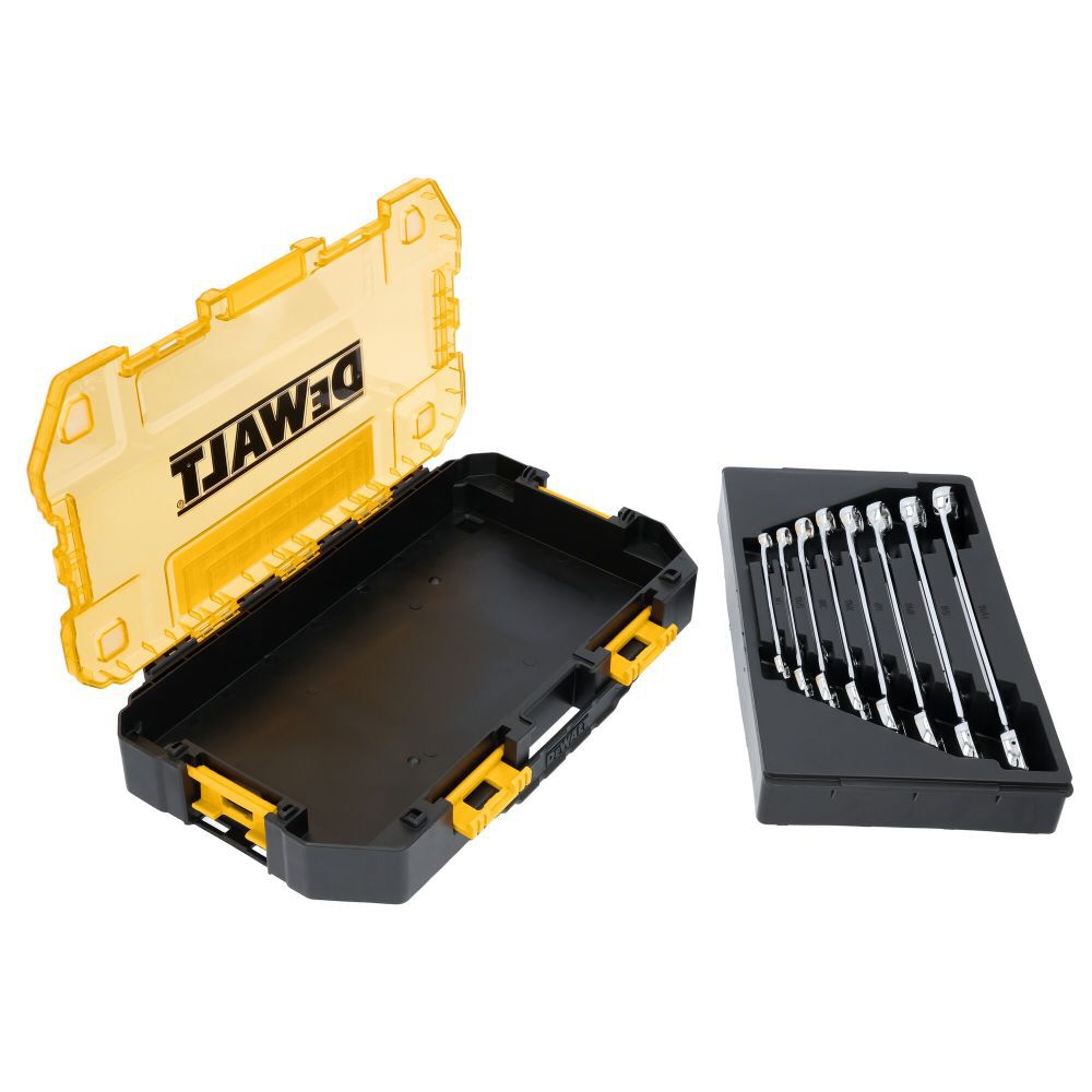 DEWALT TOUGHSERIES 8 Piece SAE Combination Wrench Set, large image number 6