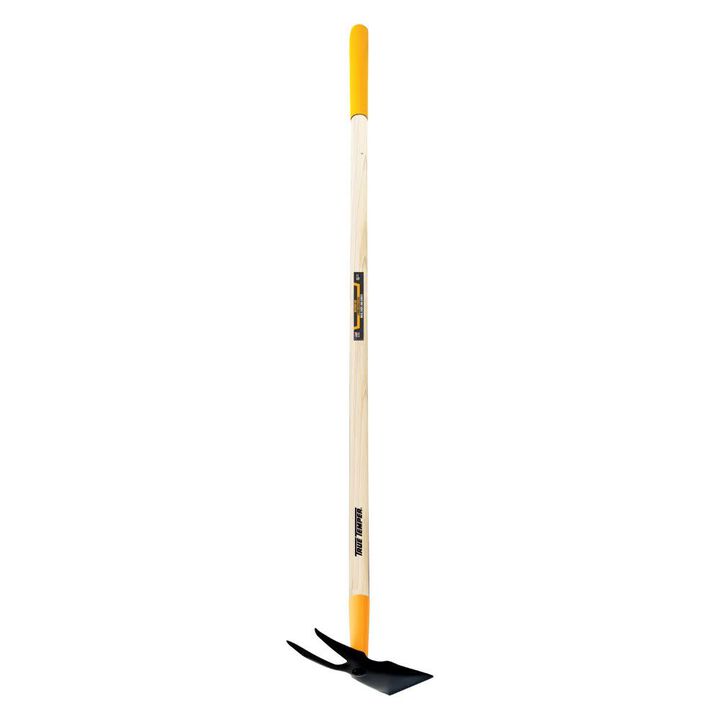 True Temper 2-Prong Weeder Hoe with Cushion End Grip-on Hardwood Handle, large image number 1