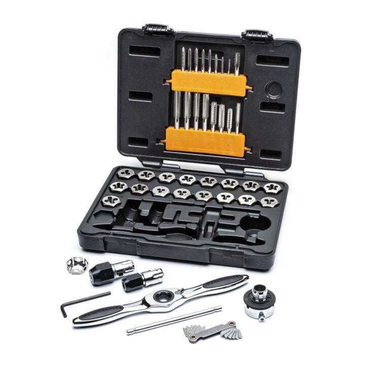 GEARWRENCH 40pc SAE Ratcheting Tap and Die Drive Tool Set