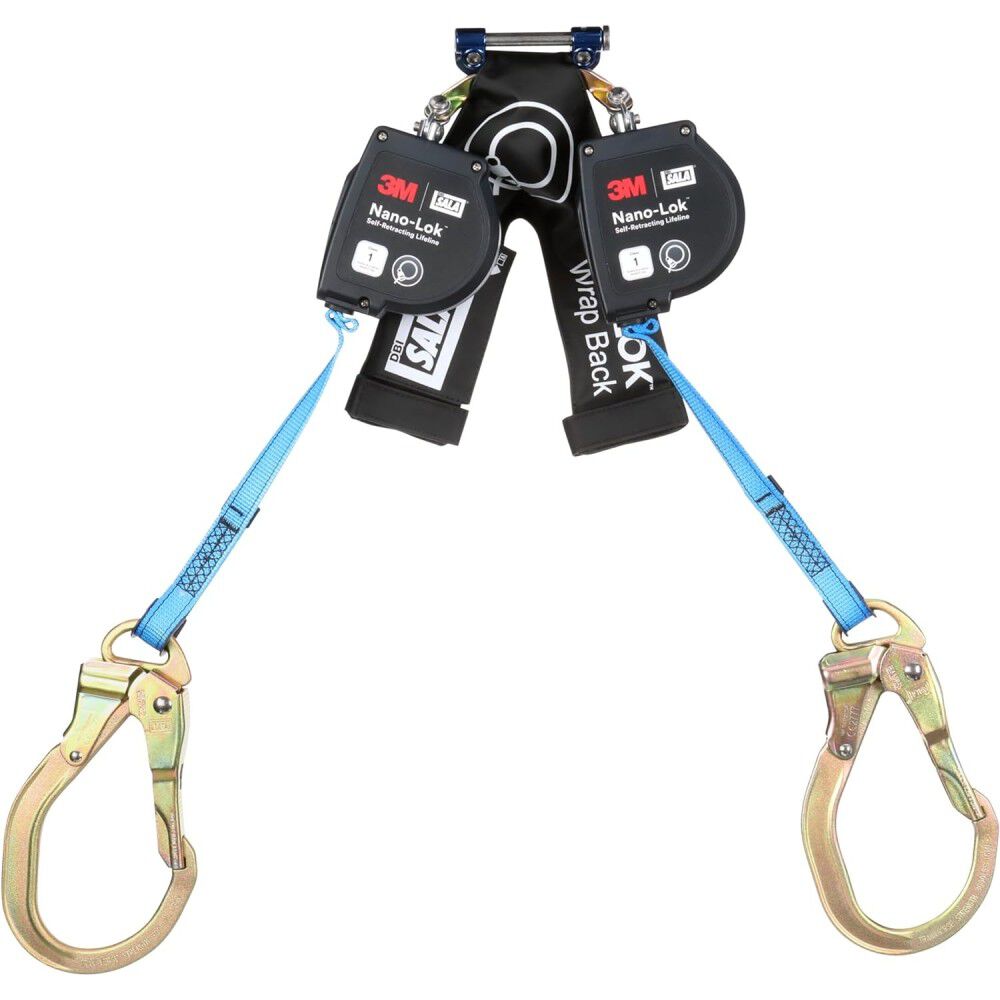 DBI Sala 8 Ft. Twin-Leg Self-Retracting Lifeline with C3 & C2 Connectors, large image number 2