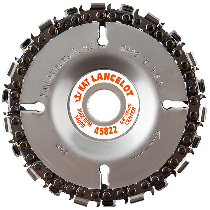 King Arthurs Tools Lancelot 22 Tooth Chain Saw Cutter