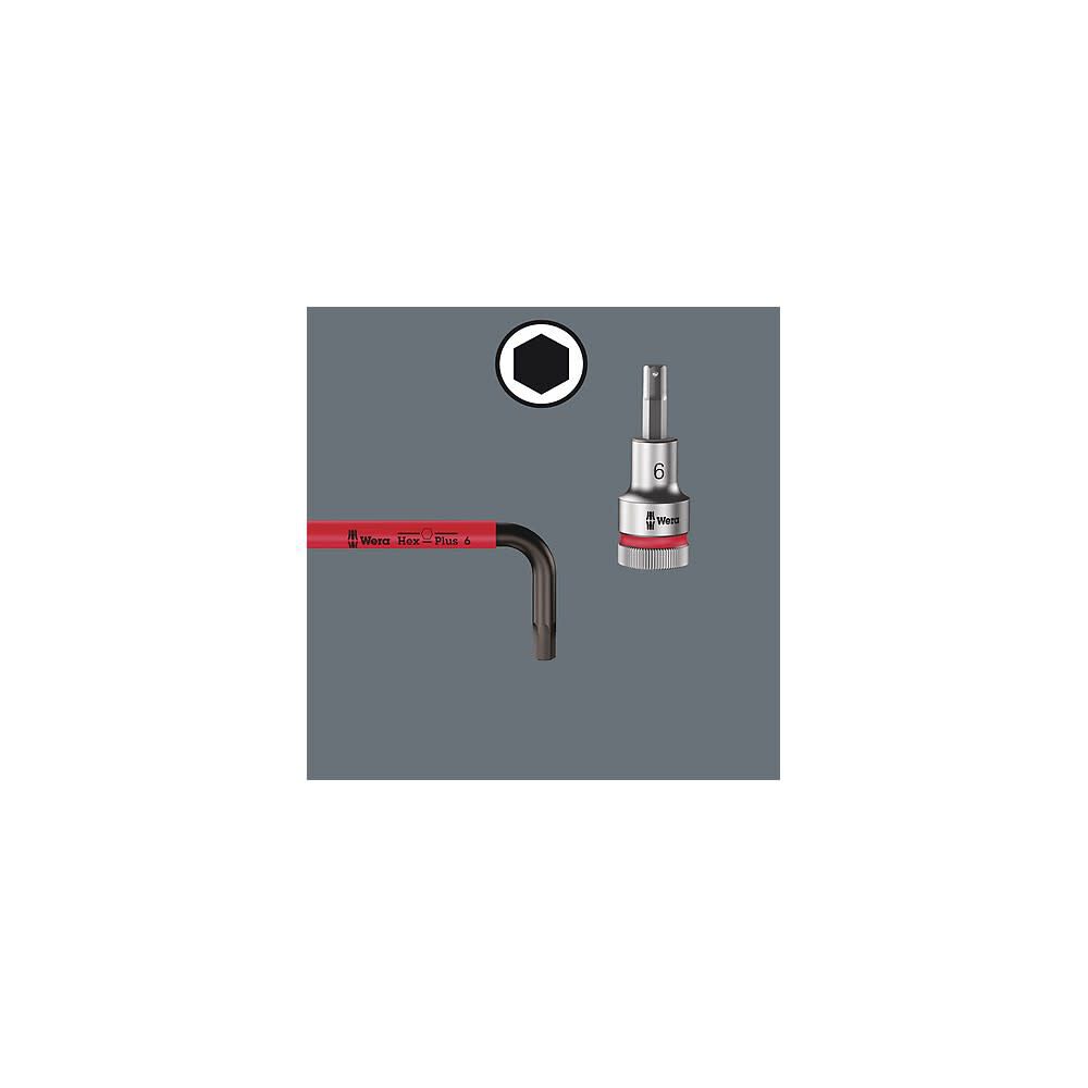 Wera Tools Metric BlackLaser 950/9 Hex-Plus Multicolor HF 1 L-Key Set, large image number 9