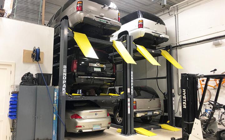 Bendpak HD-973P Tri Level Parking Lift 9000 lbs & 7000 lbs Capacity, large image number 4