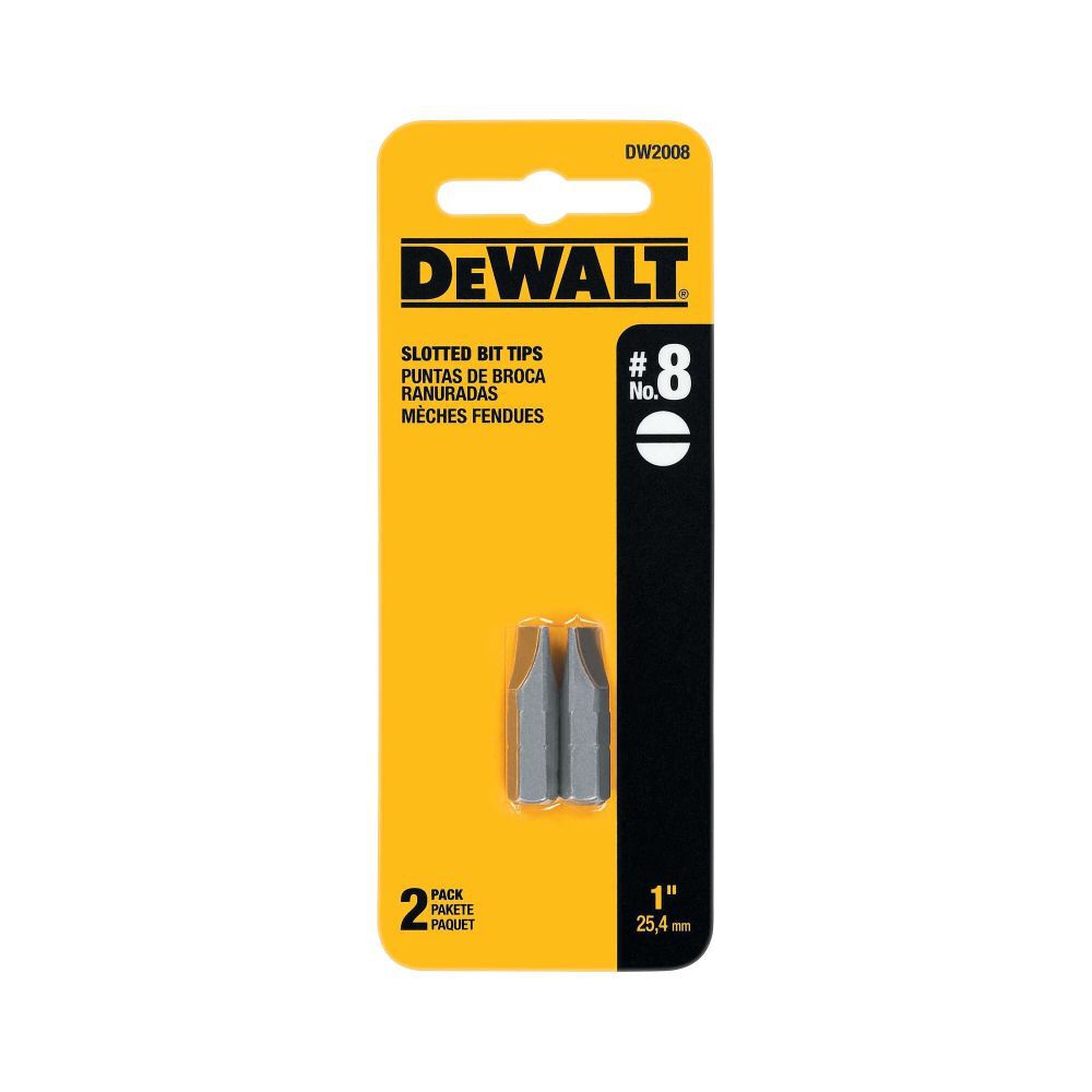 DEWALT #8 Slotted Insert Bit Tip, large image number 3