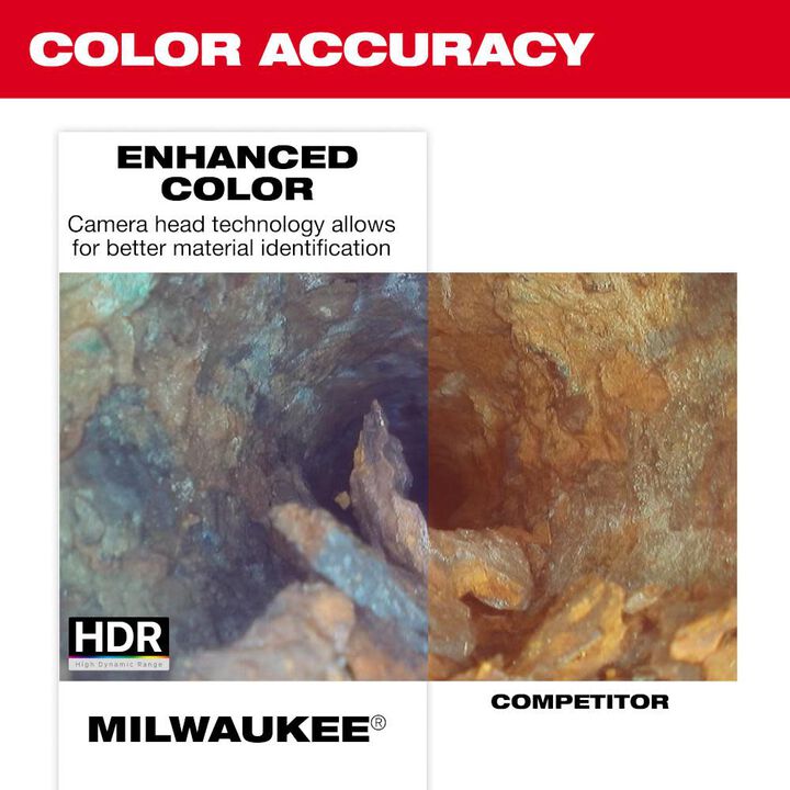 Milwaukee M18 100 Ft. Flexible Modular Pipeline Inspection System Kit, large image number 5