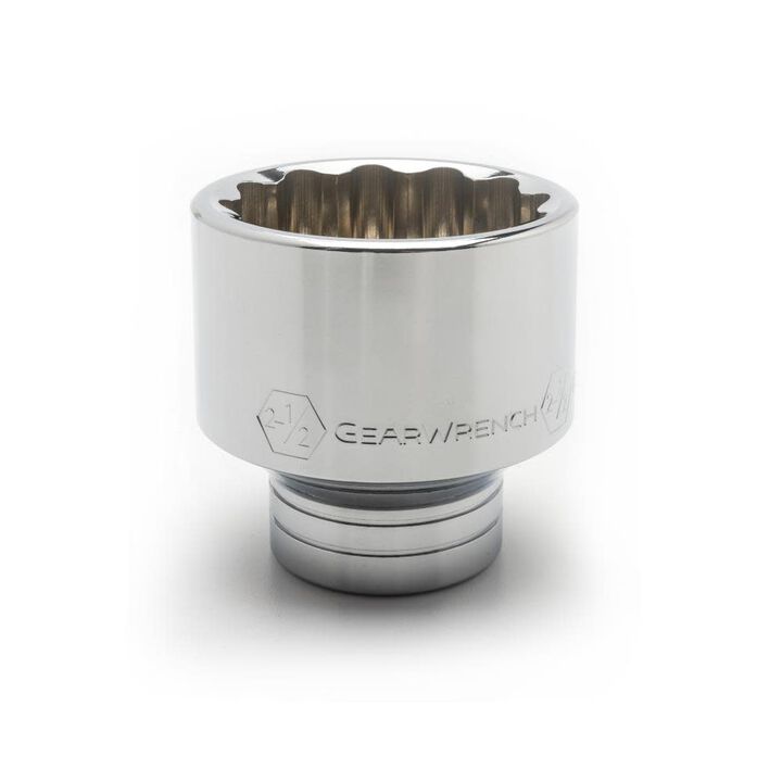 GEARWRENCH Socket 1 in Drive 12 Pt 2-1/8 in