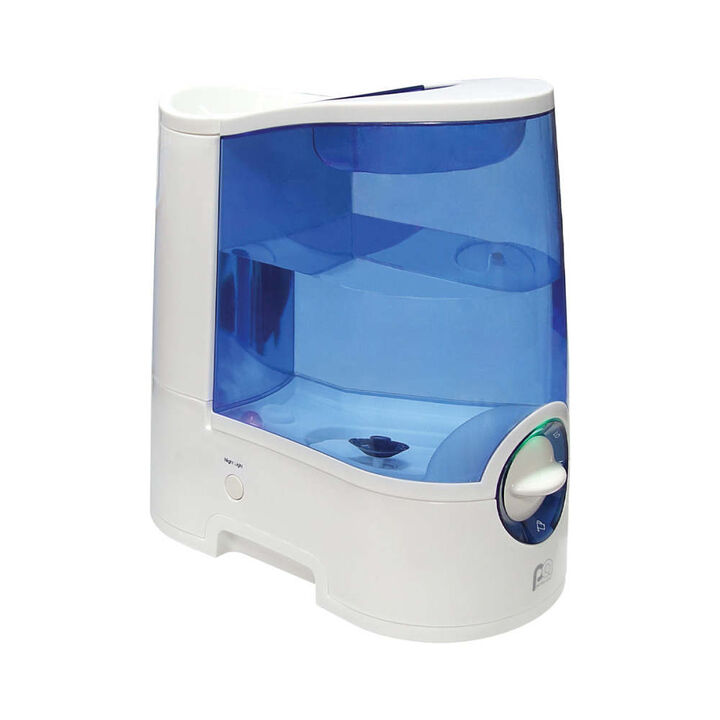 Perfect Aire 1.0 Gallon 322 Sq Ft Warm Mist Humidifier with Night Light