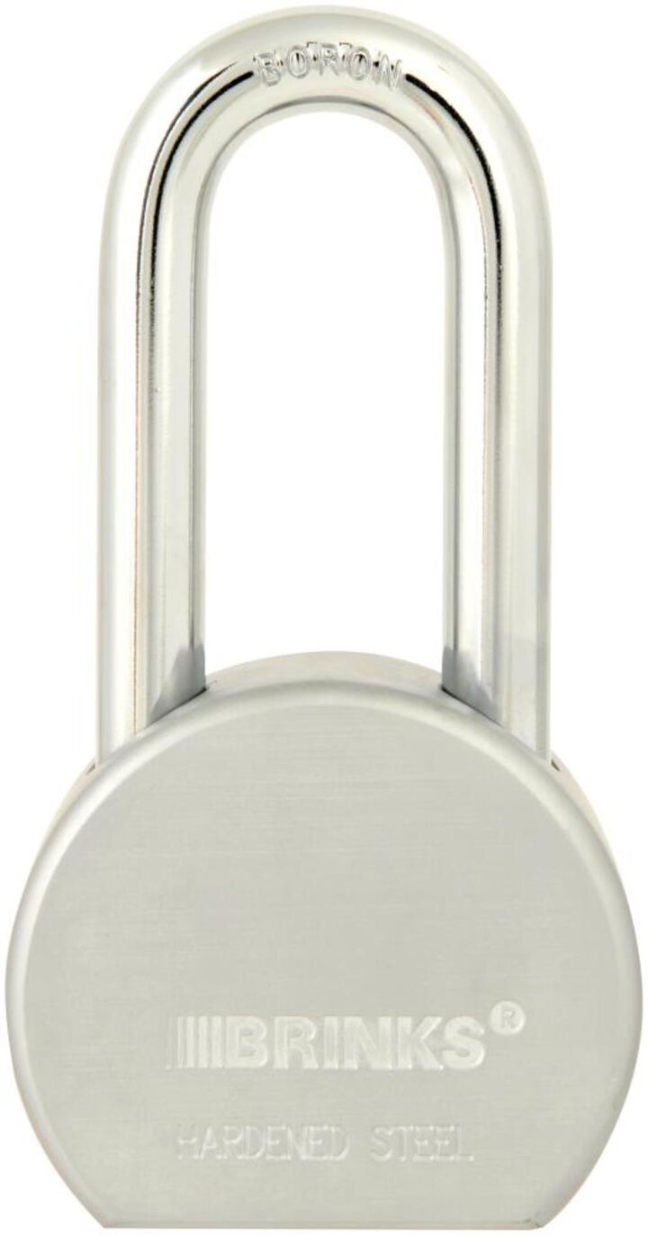 Brinks 2.5-in Steel Shackle Keyed Padlock
