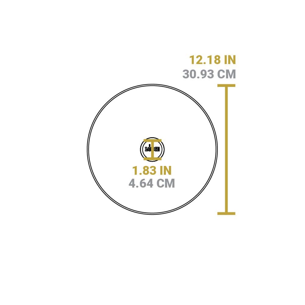 Lodge Cast Iron 12 Inch Round Clear Tempered Glass Lid/Cover, large image number 4