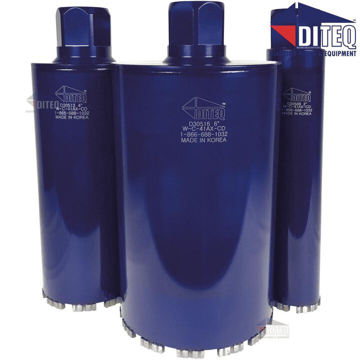 Diteq 3in Wet/Dry Diamond Concrete Core Drill Bit