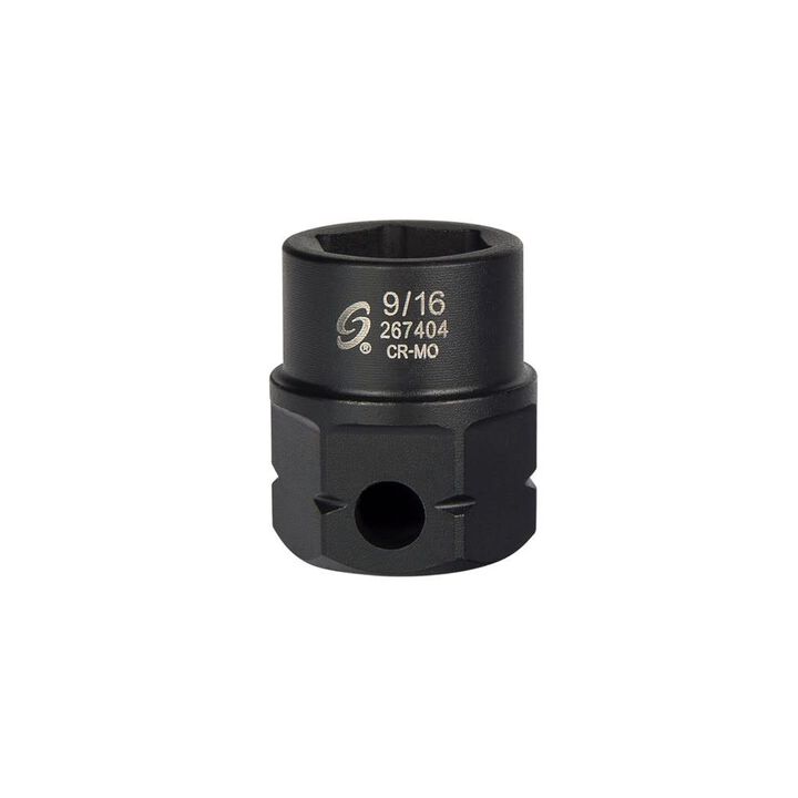 Sunex 9/16 Inch 1/2 Inch Drive Molybdenum Steel Low Profile Impact Socket