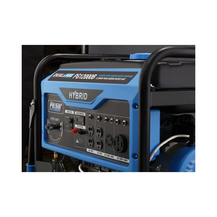 Pulsar Products 12,000 Watt Dual Fuel 50-State Portable Generator, large image number 3